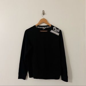 Black crewneck from PINK